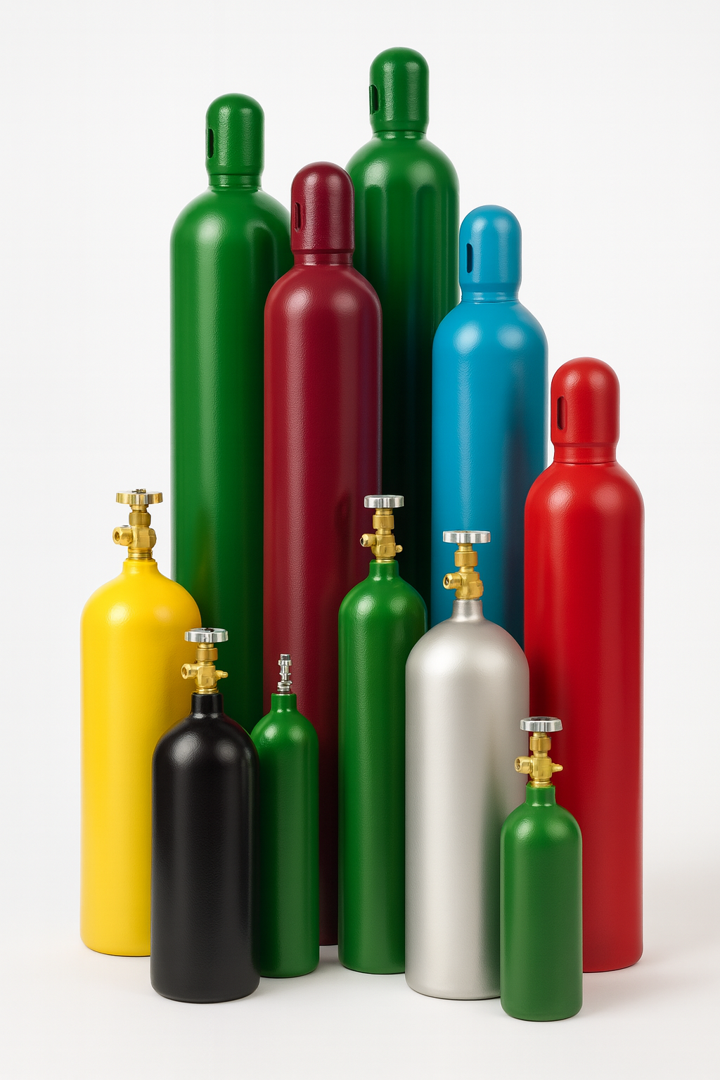 Nitrogen cryogenic cylinder